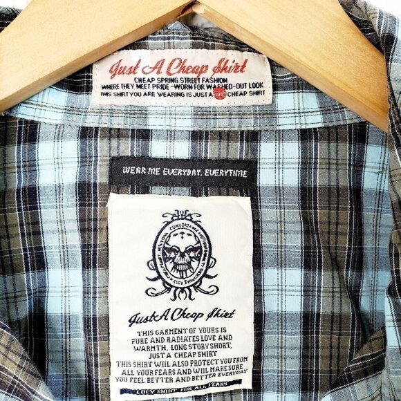 J.A.C.H.S western style plaid button down extra large - Picture 5 of 13